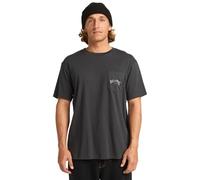 BILLABONG Boys Stacked Arch Pkt T-Shirt, Black, M EU
