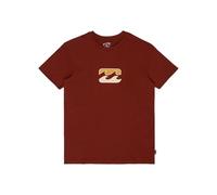 Children's T-shirt Billabong Icon Wave Rouge 12 ans