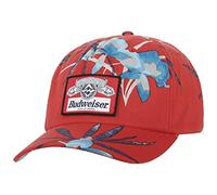 Billabong Budweiser X Snapback Cap Baseball Curved Brim (One Size - red)