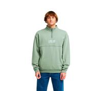 Billabong Burleigh Mock Neck Half-Zip Sweater sea spray L