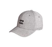 Billabong Mens 6 panel Flexfit Cap ~ All Day Flexfit silver