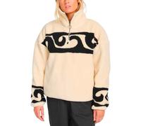 Billabong - Casual Fleeces - Dont You Half Zip Pullover Fleece W White Cap for Women - Size L - Beige Beige L
