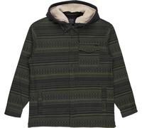 Billabong - Chemise en polaire avec capuche - Furnace Bonded Jacquar Black for Men in Cotton - Size L - Brown Brown L