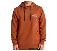 Billabong - Hood Sweatshirt - Compass Pullover Fleece Rust for Men - Size M - Brown Brown M