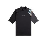 BILLABONG Contrast - Short Sleeve UPF 50 Rash Vest - Men - Black