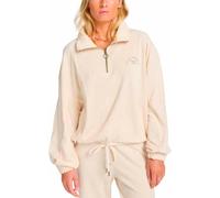 Billabong - Corduroy sweatshirt - Coffee Time White Cap for Women - Size XS - Beige Beige XS