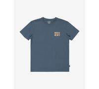 Billabong Crayon Wave Short Sleeve T-Shirt Dark Turquoise Blue Kids - XS