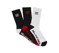 Billabong Crew Socks BRACKET WAVE 3 PACK Men Multicolor 11-14