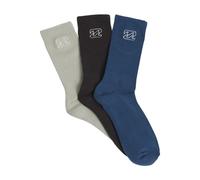 Billabong Crew Socks WAVE WASH 3 PACK Men Multicolor 11-14