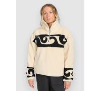 Billabong Dont You Half-Zip Fleece Sweater whitecap S
