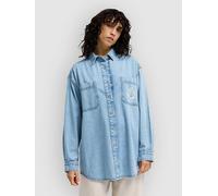 Billabong Down The Coast Shirt washed blue S
