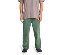 Billabong Elastic Waist Pants Larry Cord Pant Men's Green L