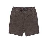 Billabong Elastic Waist Shorts Larry Cord Young Mens Black S