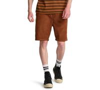 BILLABONG Elastic Waist Walkshorts Larry Cord Mens Brown