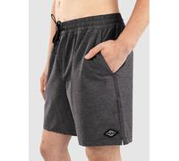 Every Other Day Layback Volley Shorts in Black