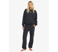 Billabong female So Typical Cotton Rich Drawstring Joggers - M - Black, Black