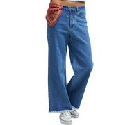 Billabong - Flared Cotton Trousers - Be Free Pants Medium Indigo for Women - Size 26 US - Blue Blue 26 US