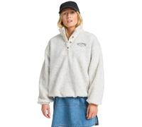 Billabong Fleece RUN THE ROAD Women's White XXL