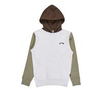 Billabong Fleece sweater ARCH BLOCK PO KIDS Boy's White XS/8