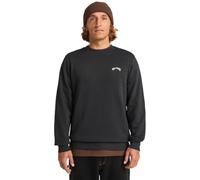 Billabong Fleece Sweatshirt Arch Crew Men's Black M