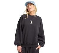 Billabong Fleece sweater SO SUNNY KENDAL CREW Women's Black L