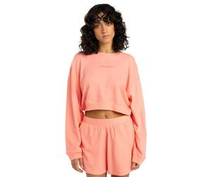 Billabong Fleece top CROPPED FLEECE Young Womens Pink L