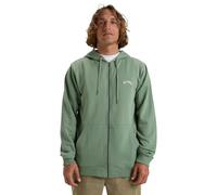 Men's Billabong Mens Arch Full Zip Hoodie - Green