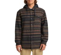 Billabong Furnace Bonded Flannel Shacket - Black