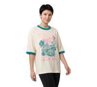 Billabong Go West Ringer Short Sleeve T-shirt White S Woman