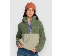 Billabong Horizon Mock Neck Half Zip Half-Zip Fleece S treehugger XS