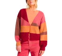 Billabong - Jacquard Vest - On You Pullover Sweater W Wild Ginger for Women in Nylon - Size M - Pink Pink M