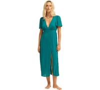 Billabong Jet Set Short Sleeve Midi Dress Green XS Woman