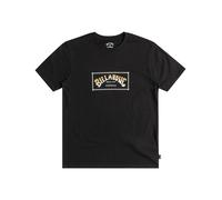 Billabong Kids Arch Short Sleeve Crew Neck Cotton Tee T-Shirt - Black - 16 Yrs