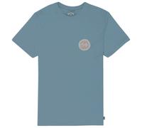 Billabong - Kid's Crayon Wave S/S - T-shirt size 10, turquoise