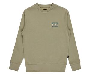 Billabong - Kid's Foundation Crew - Jumper size 12, olive