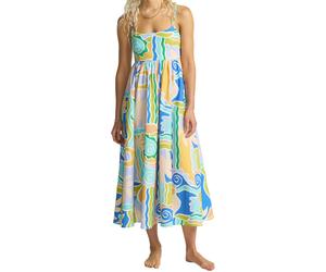 Billabong - Lightweight dress - Island Life Midi Dress Blue Multi for Women - Size S Blue S
