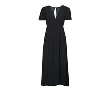 Billabong Jet Set Short Sleeve Long Dress Black M Women