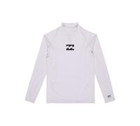Billabong Long Sleeve UPF 50 Rash Vest WAVES ALL DAY BOYS LS Boys White M