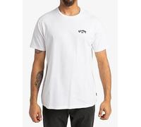 Men's Billabong Mens Arch Short Sleeve T-Shirt - White - Size: 44/Regular