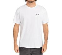 Billabong Arch Wave Short Sleeve T-Shirt White Black - XXL