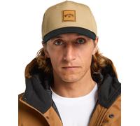 BILLABONG MENS BASEBALL CAP.NEW BLACK BROWN STACKED COTTON ADJUSTABLE HAT W25