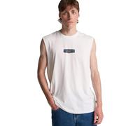 BILLABONG Men's Burleigh Tank Top T Shirt Top White Size Large