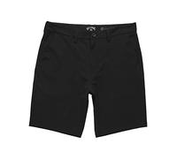 Billabong Men's Classic 4-Way Stretch Quick Dry Hybrid Short, 21 Inch Outseam, Black Solid, 38