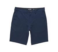 Billabong Men's Classic 4-Way Stretch Quick Dry Hybrid Short, 21 Inch Outseam Casual, Navy Solid, 34
