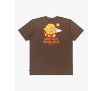 BILLABONG - Mens Gimmicks T-Shirt - Dark Cedar - Casual Short Sleeve Tee