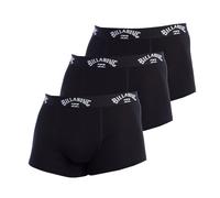 Billabong Mens Pack of 3 BG Boxers for Men - Black - Size X-Large