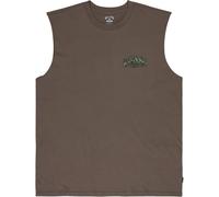 BILLABONG Men's Re Issue Tank Top T Shirt Top Pewter Size Large