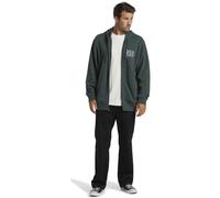 BILLABONG Mens Short Sands Zip Up Hoodie - Forest Green - L
