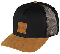 Billabong Men's Stacked Trucker Hat Baseball Cap, Black/Tan, One Size
