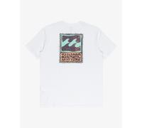 BILLABONG - Mens Stamp T-Shirt - White - Casual Short Sleeve Tee